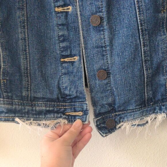 Boom Boom Jeans Classic Blue Denim Jacket - Picture 4 of 7